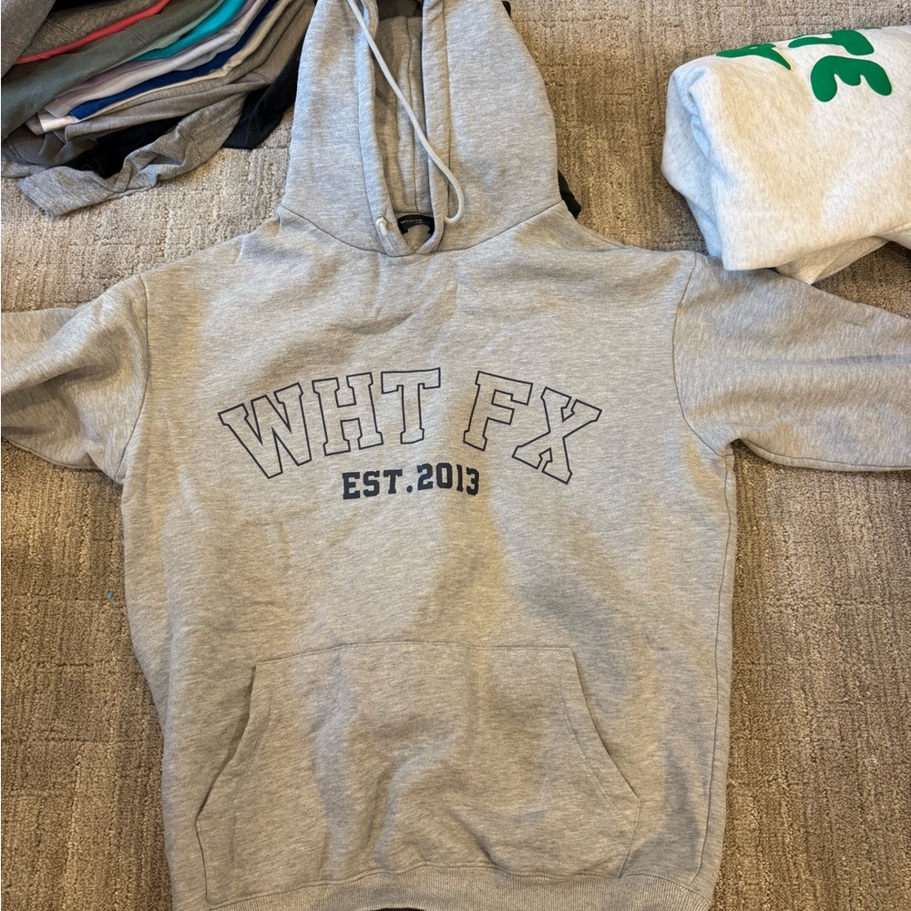 White Fox Boutique Gray Hoodie